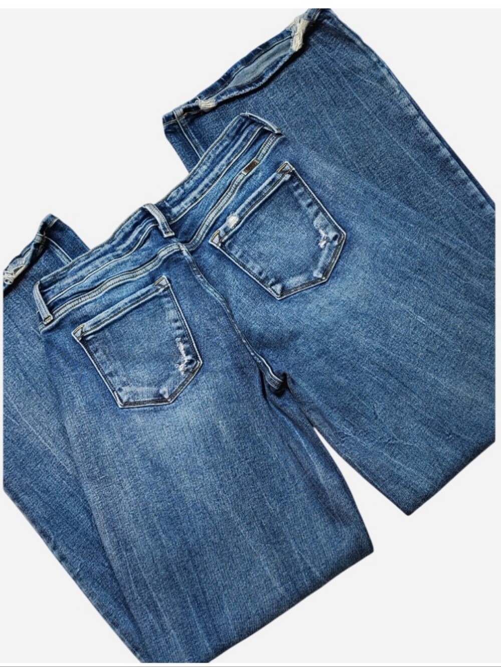 KanCan Venice Mid Rise Wide Leg Jeans Women's 11/29 Caligirl Bohemian Relaxed - Picture 7 of 11